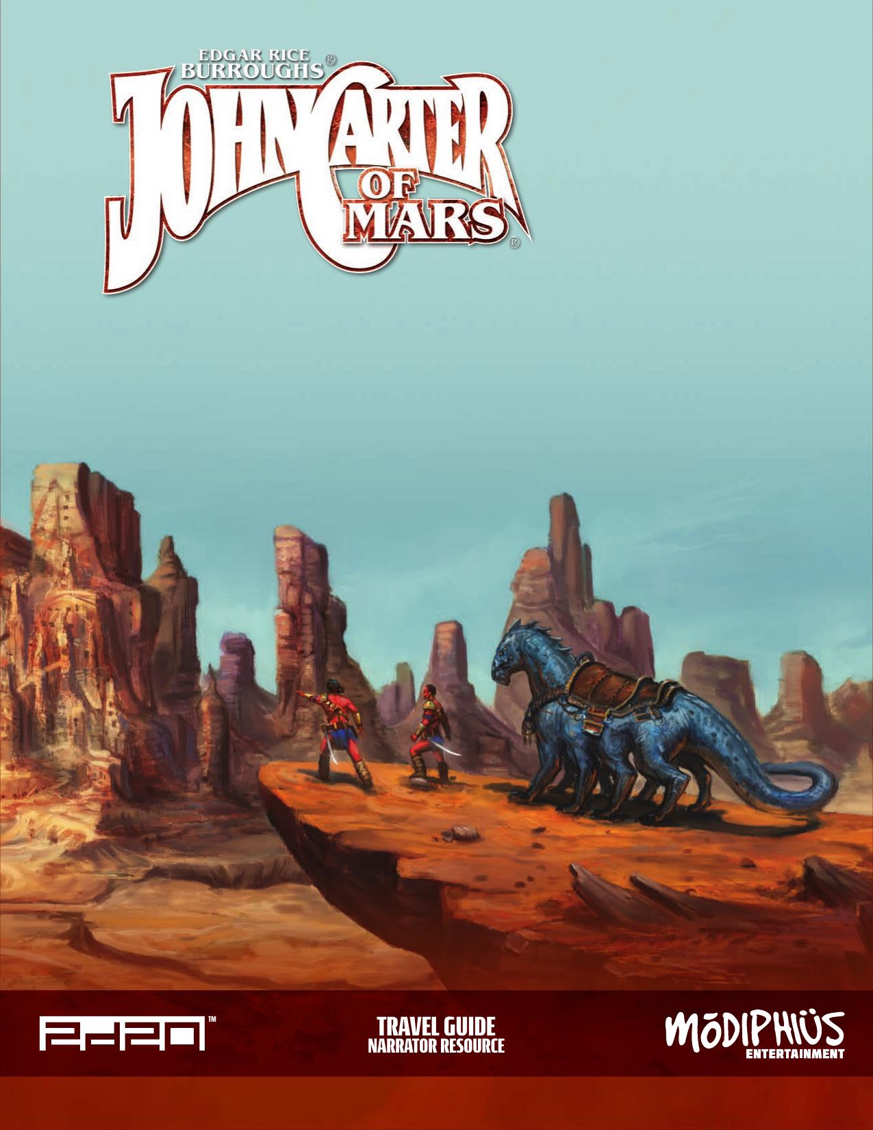 John Carter of Mars Travel Guide