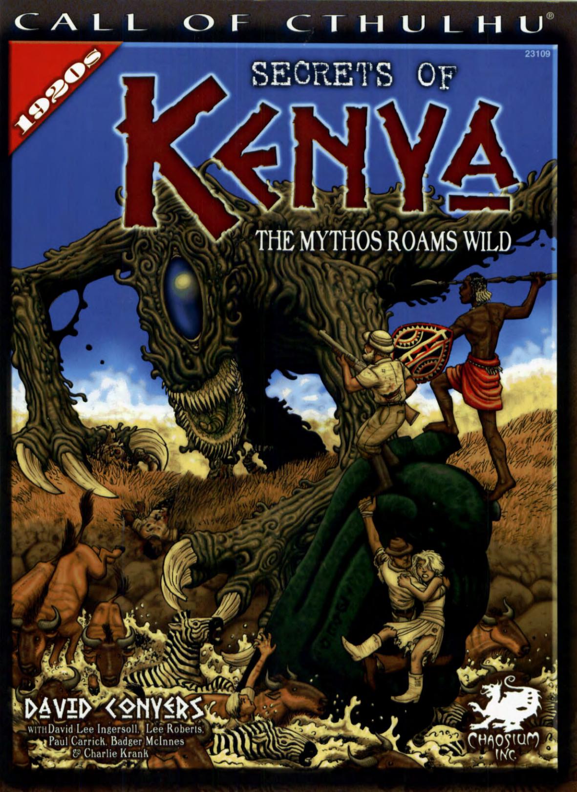 CoC 1920s Secrets of Kenya