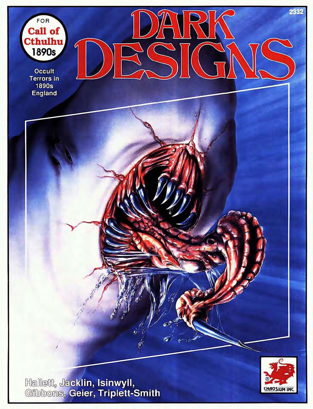 CoC 1890s Dark Designs