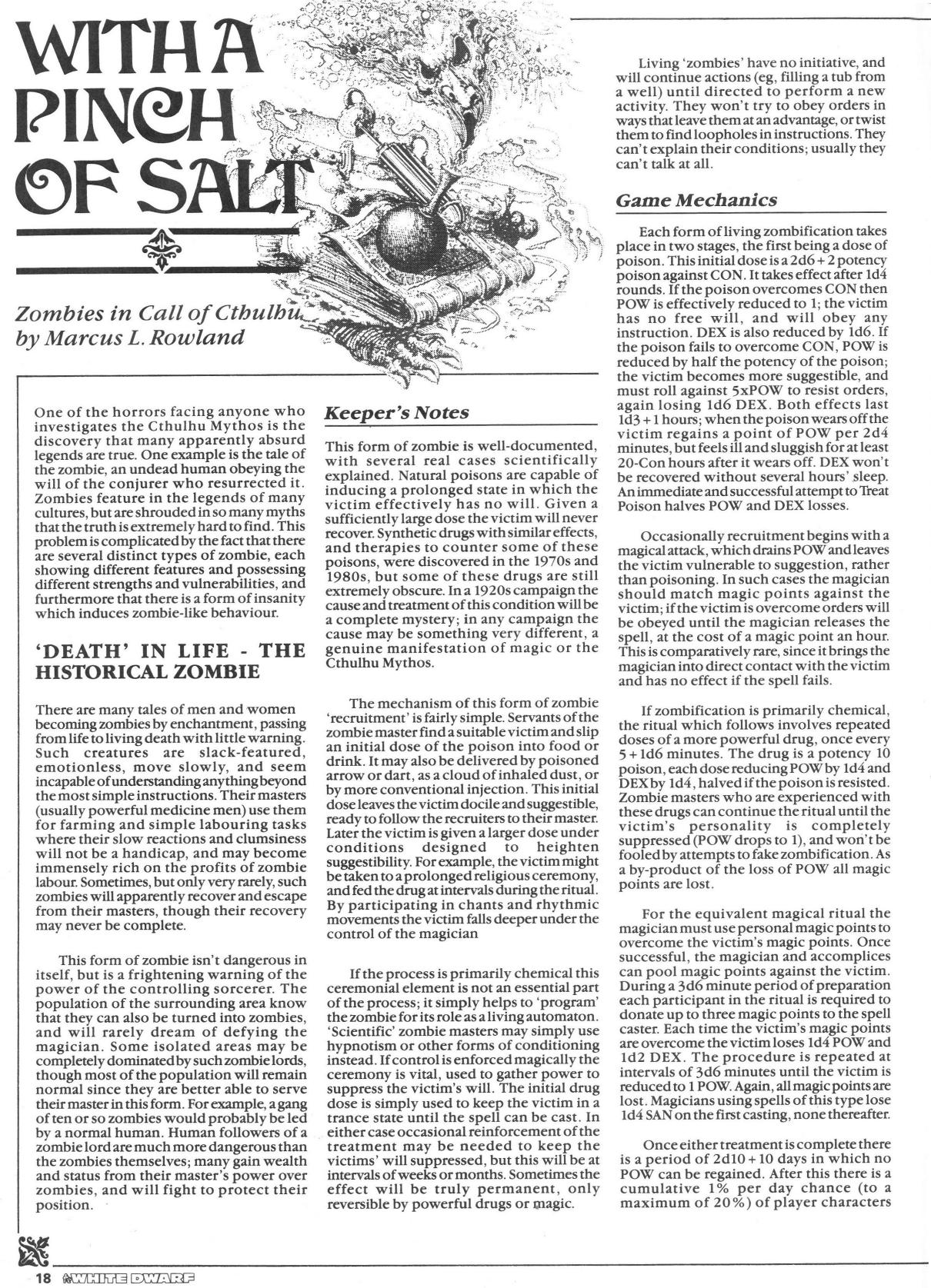 CoC With a Pinch of Salt