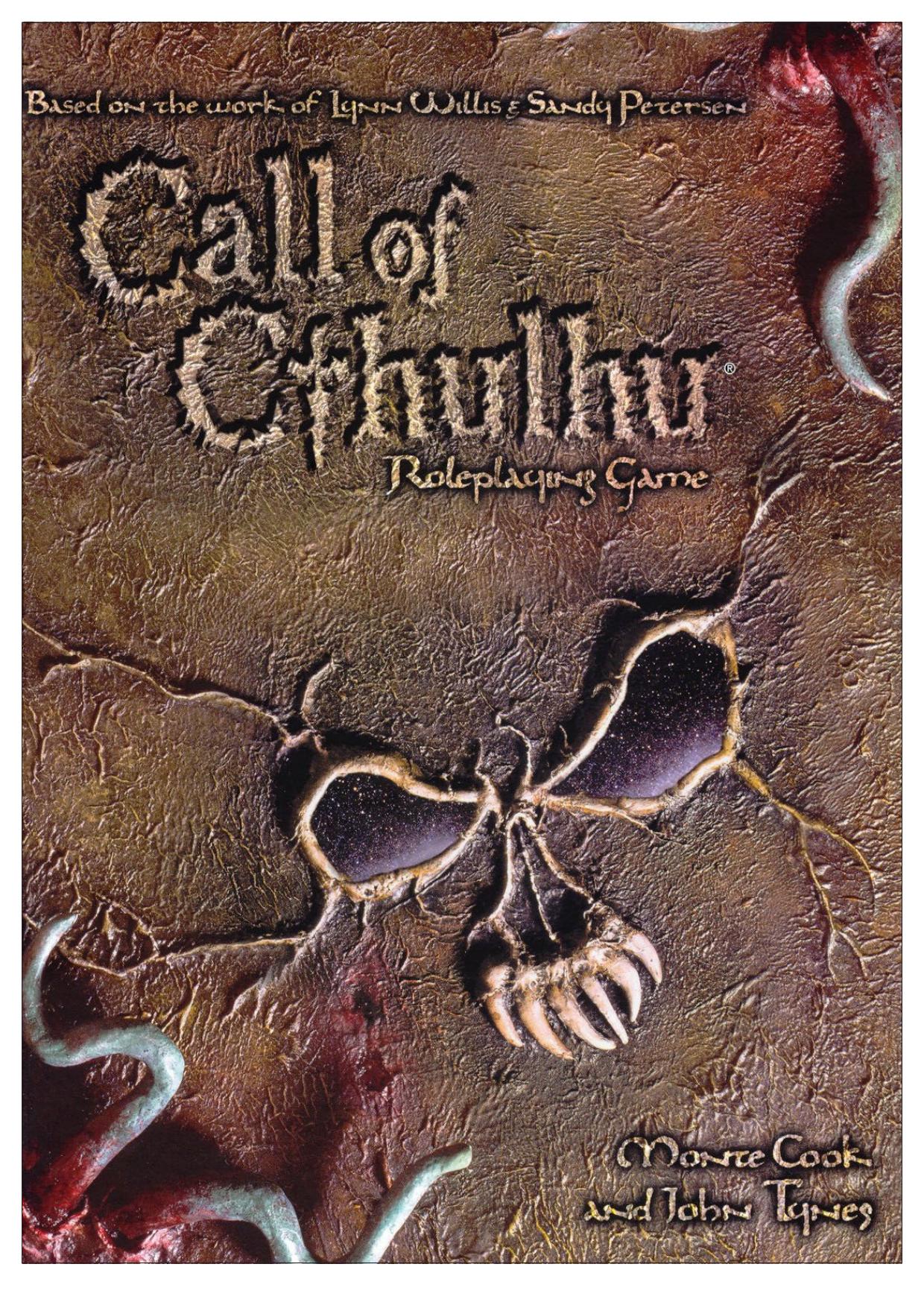 Call of Cthulhu 3-pane GM Screen