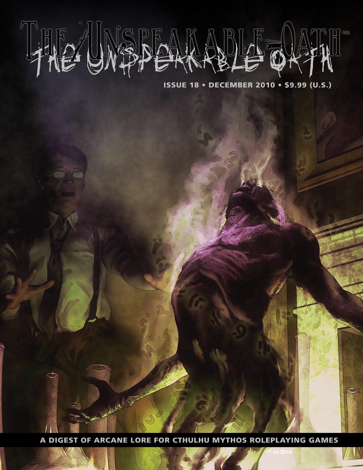 The Unspeakable Oath #18