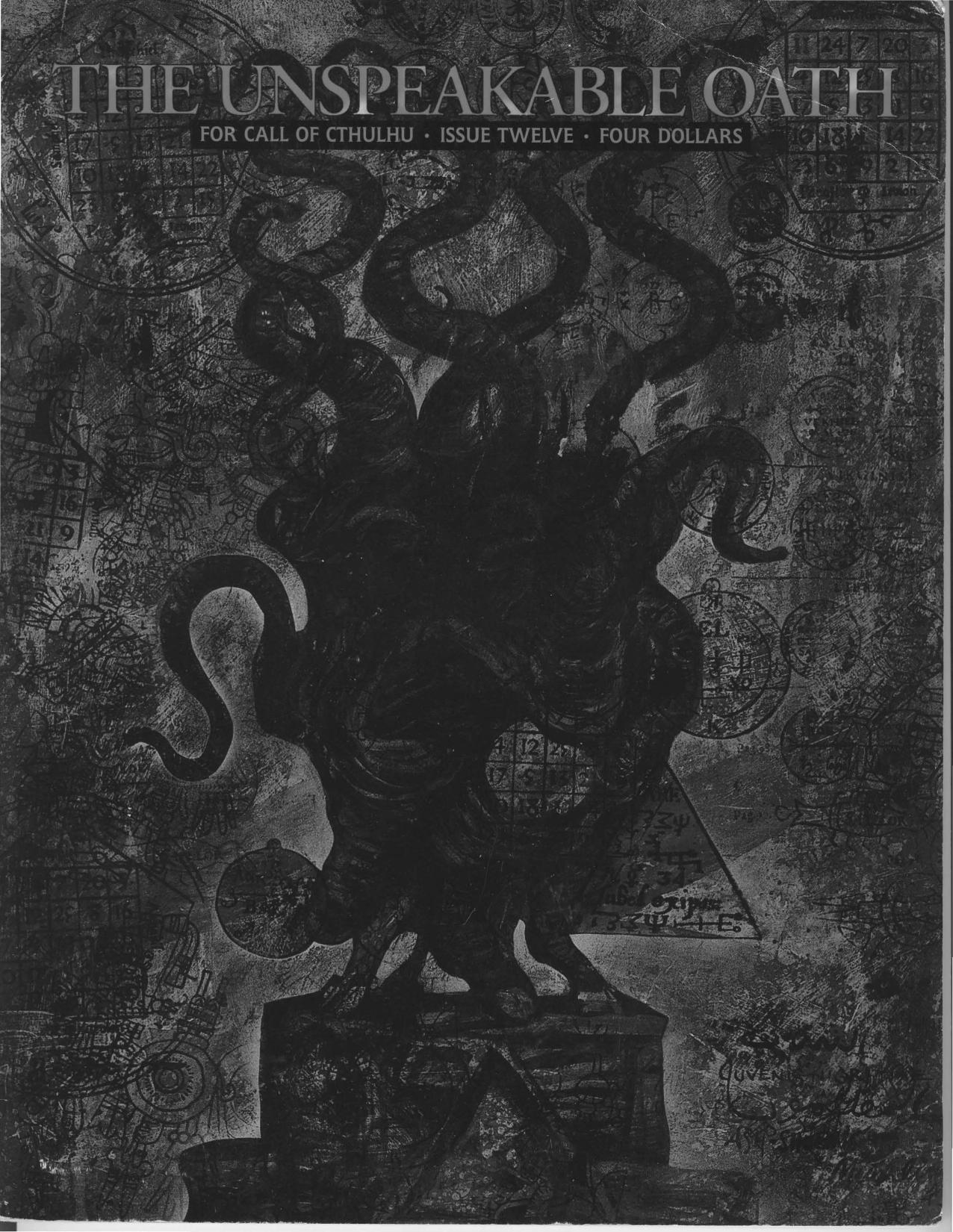 The Unspeakable Oath #12