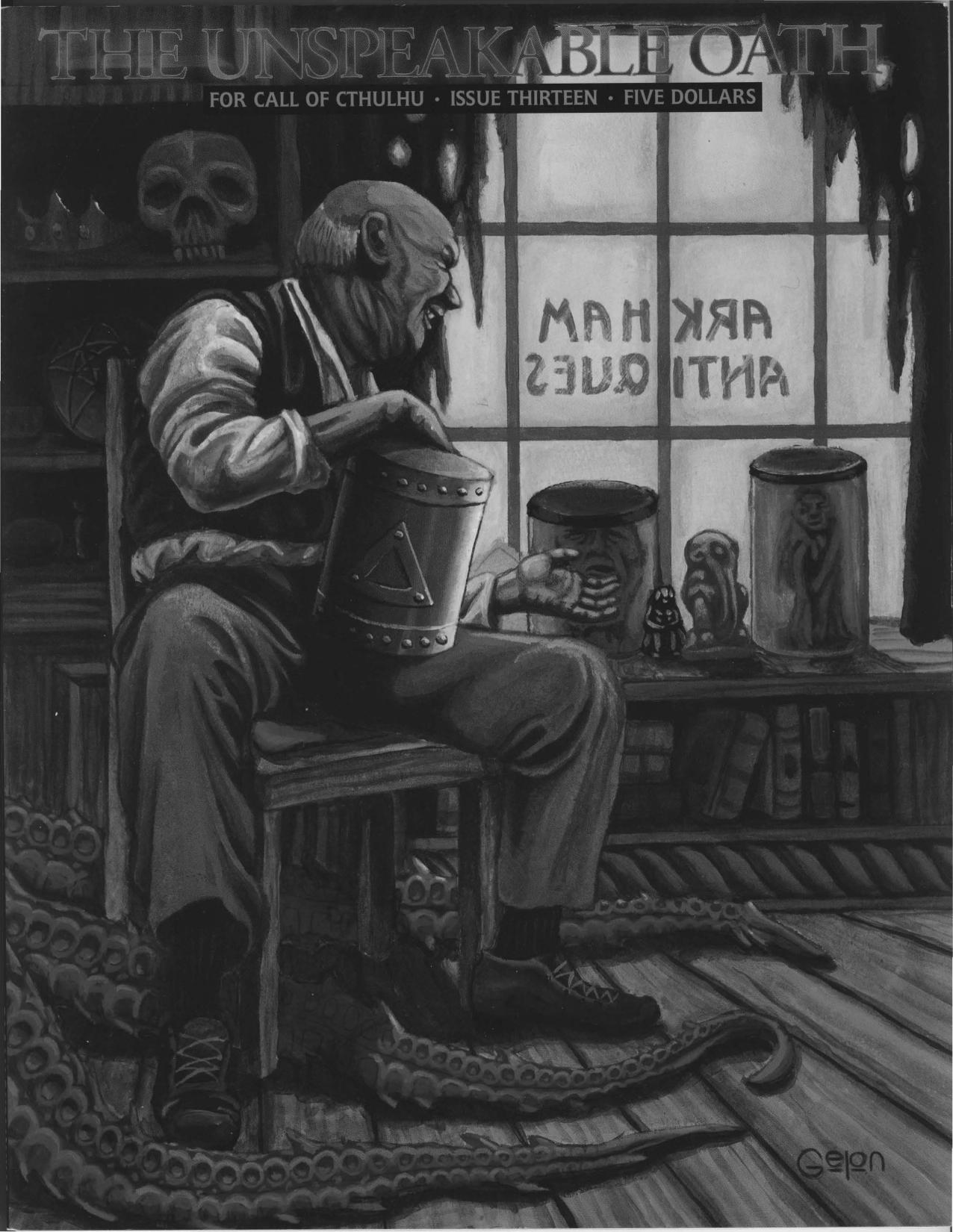 The Unspeakable Oath #13