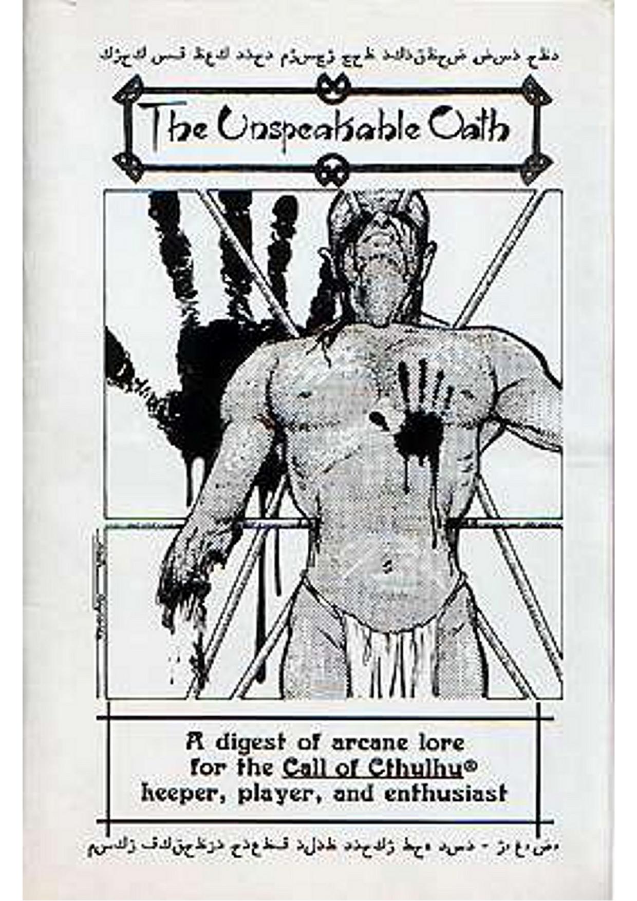 The Unspeakable Oath #01-02