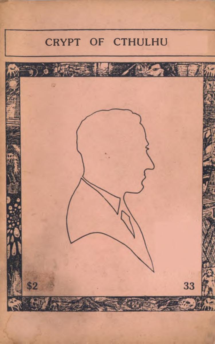 Crypt of Cthulhu #33