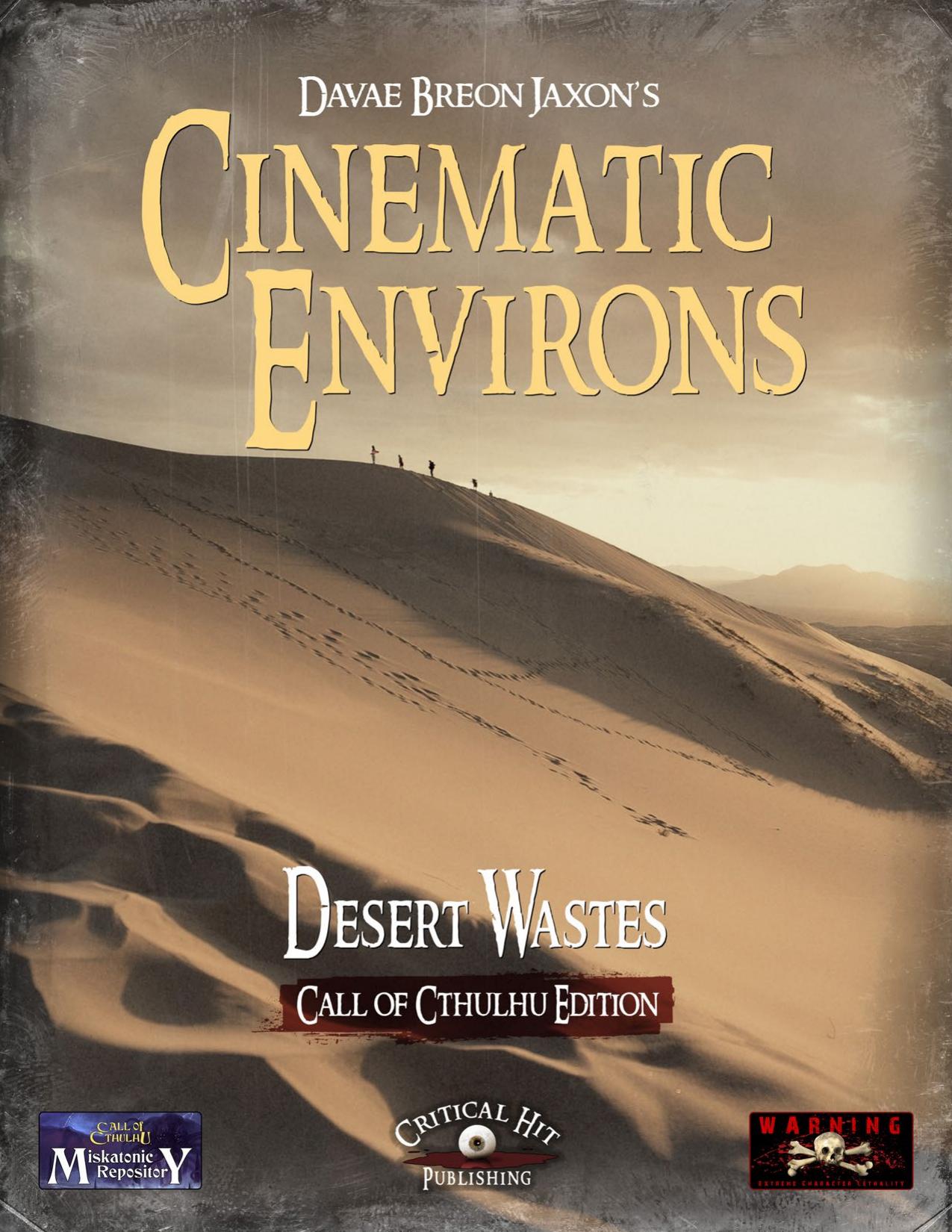 CoC - Miskatonic Repository - Cinematic Environs