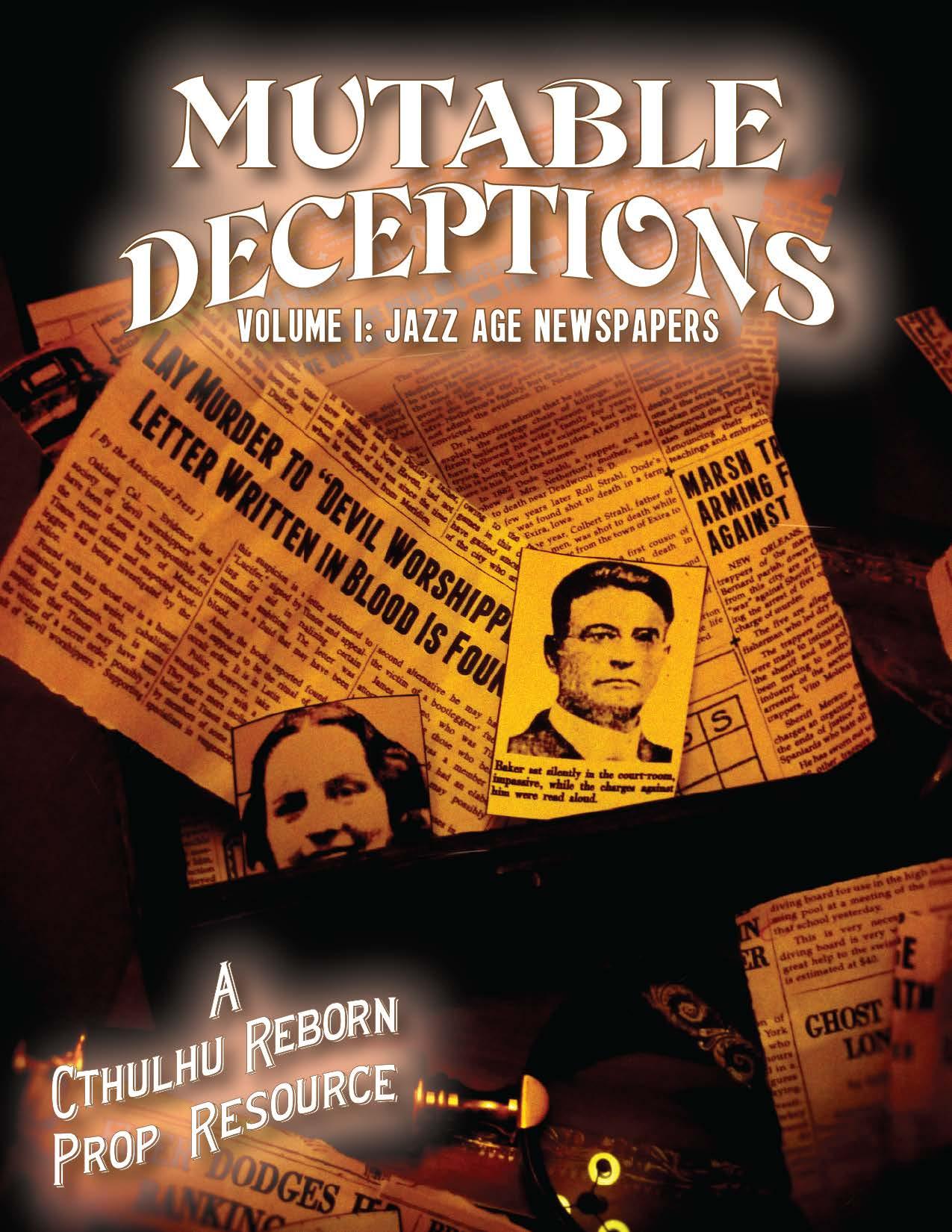 Prop - Mutable Deceptions Vol 1 - Jazz Age Newspapers