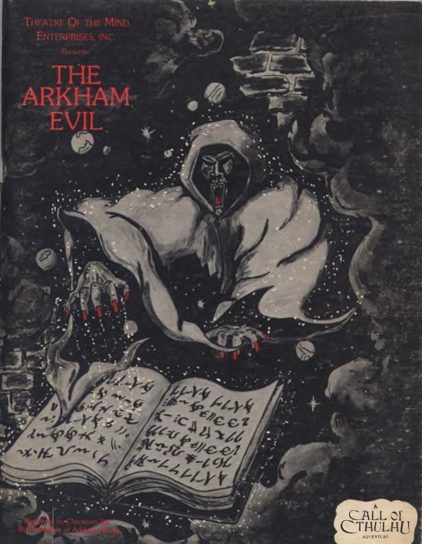 Call of Cthulhu - TOME 1