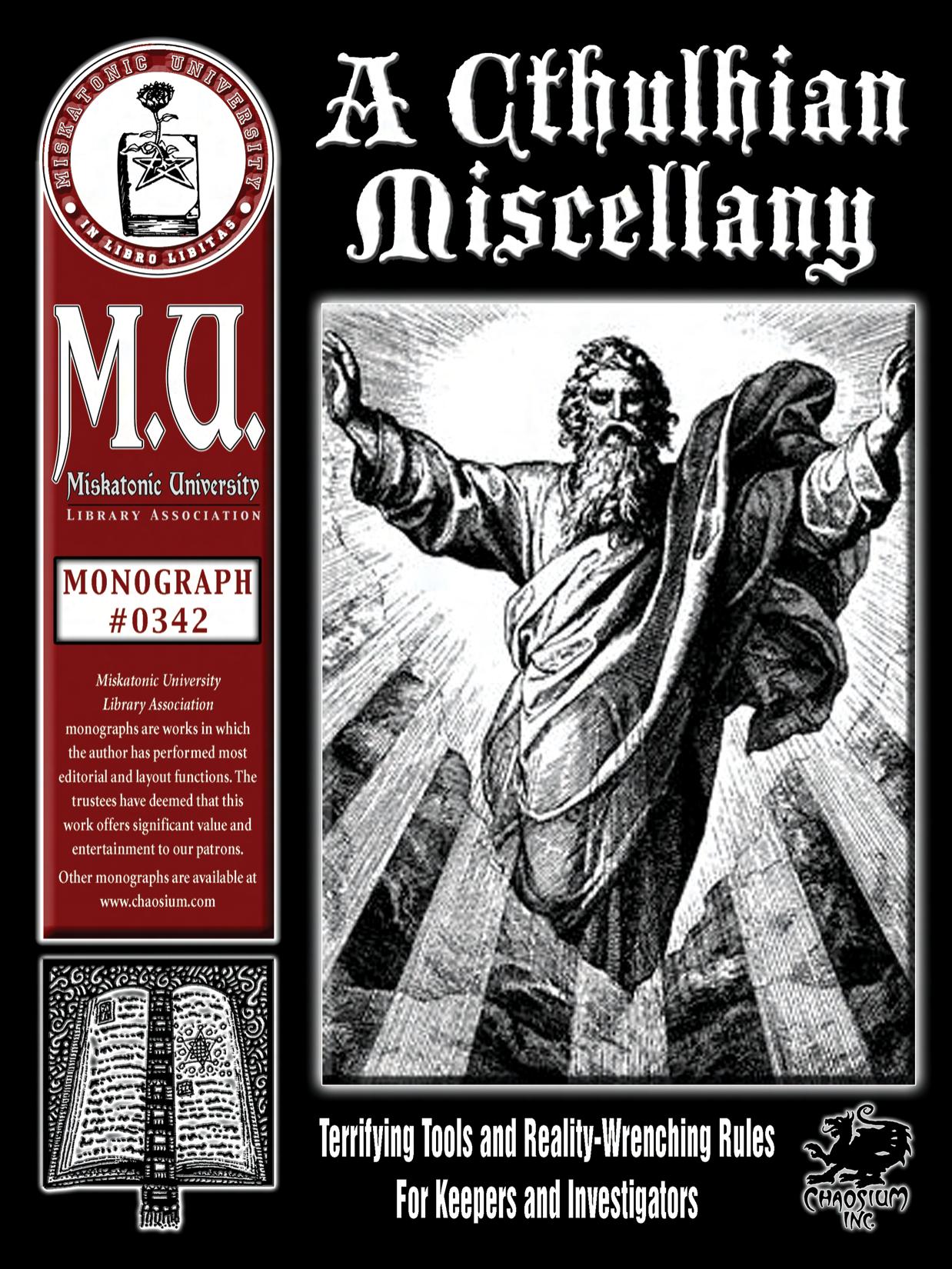 Monograph #342 - Miskatonic University