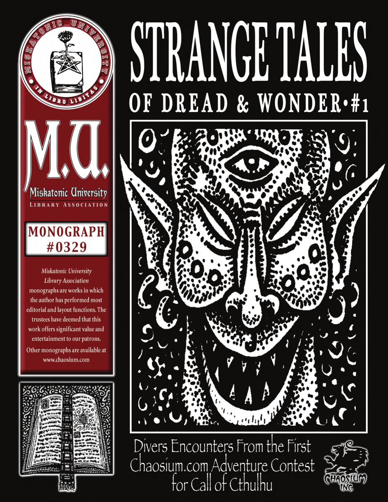 Monograph #329 - Miskatonic University