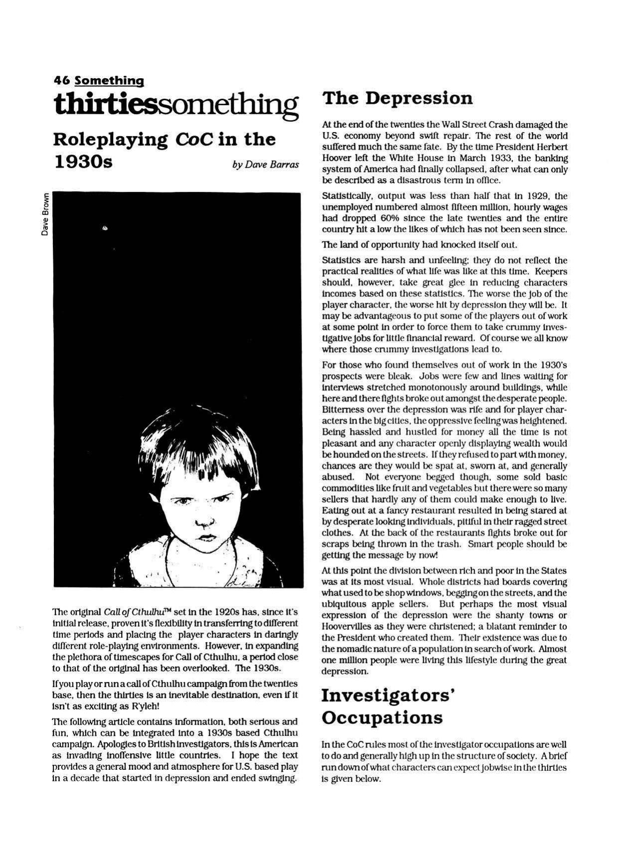 CoC - Thirtiessomething