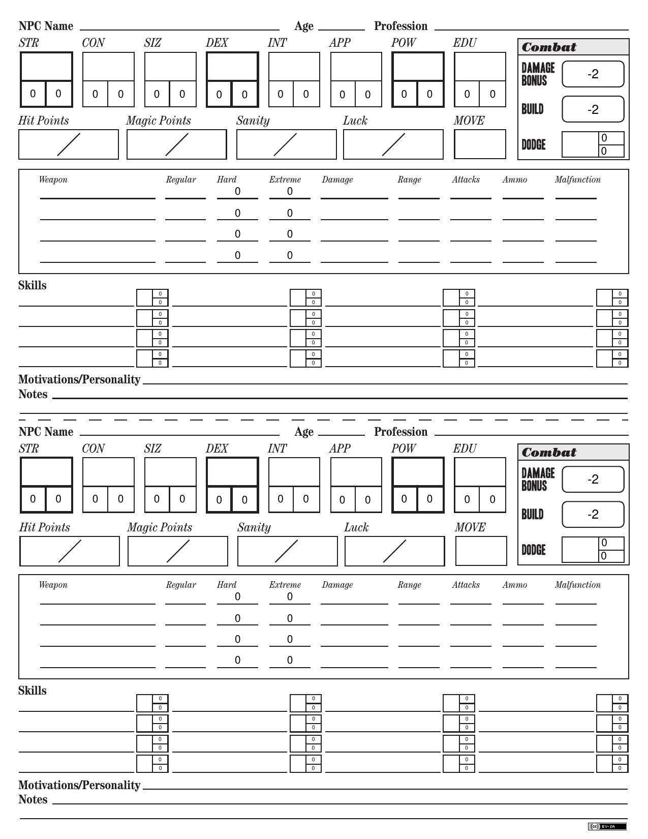 COC7e_NPC_Sheet_Mooks_and_MInorNPCs