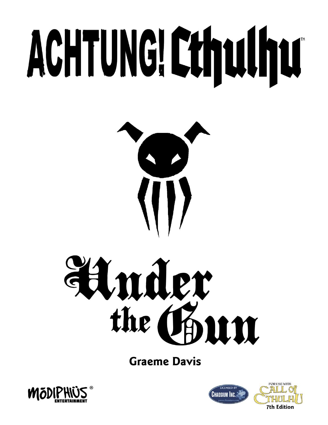 Achtung! Cthulhu