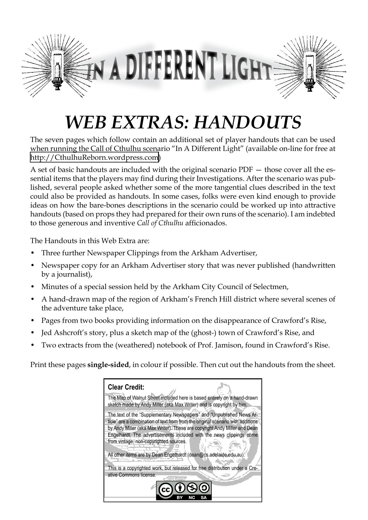 CoC - Adv - In a Different Light