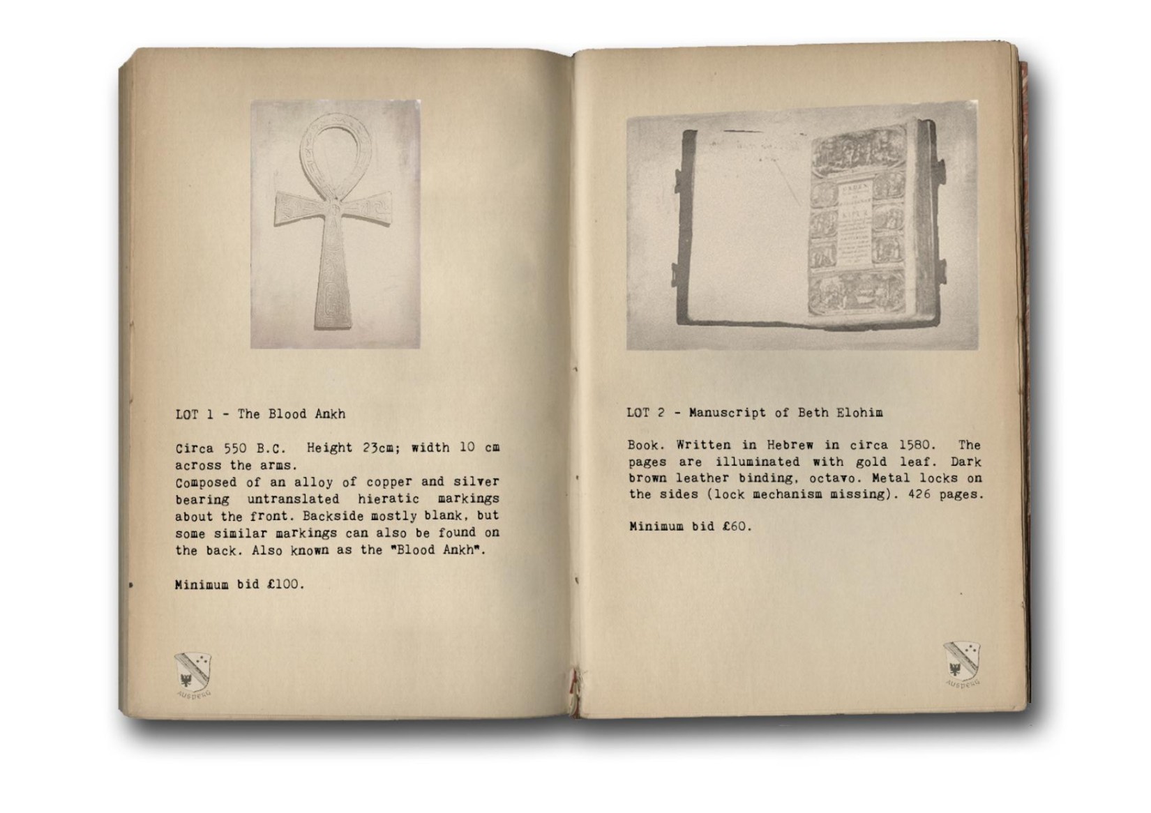 Microsoft PowerPoint - Auction_Booklet.ppt