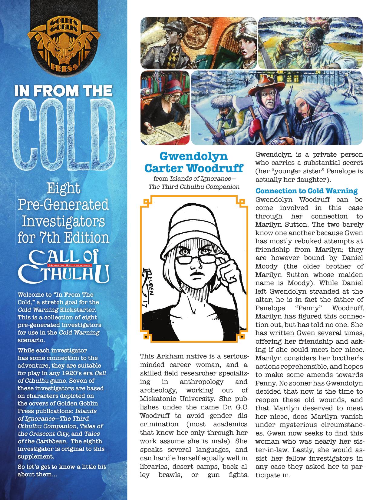 Call of Cthulhu - Cold Warning