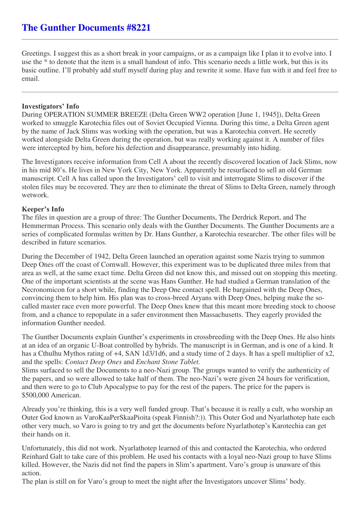 CoC - Delta Green - Adv - Document #8221