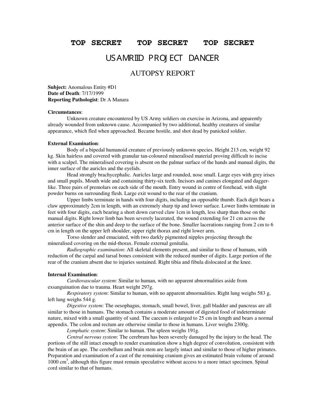 TOP SECRET TOP SECRET TOP SECRET