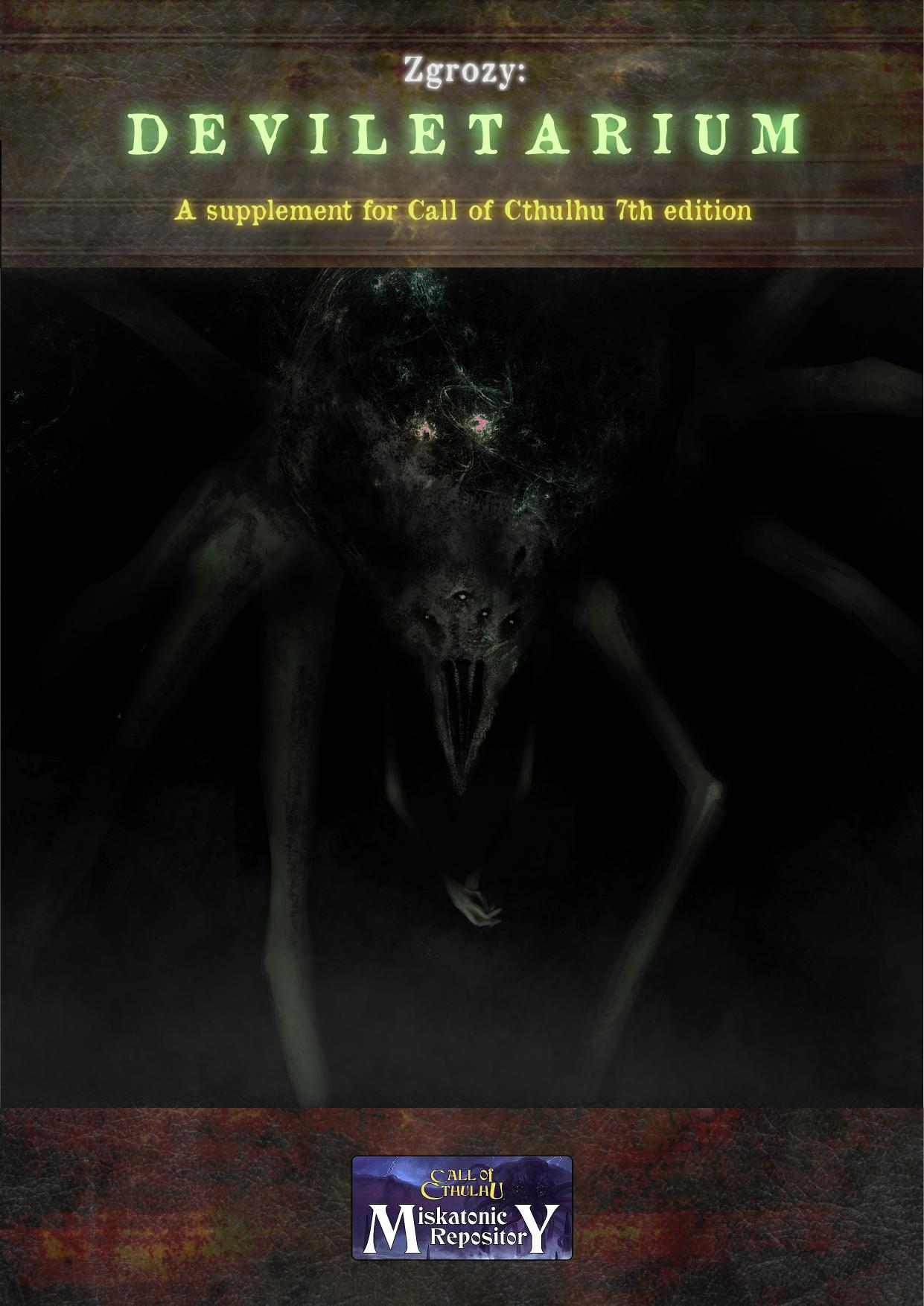 CoC - Miskatonic Repository - Zgrozy