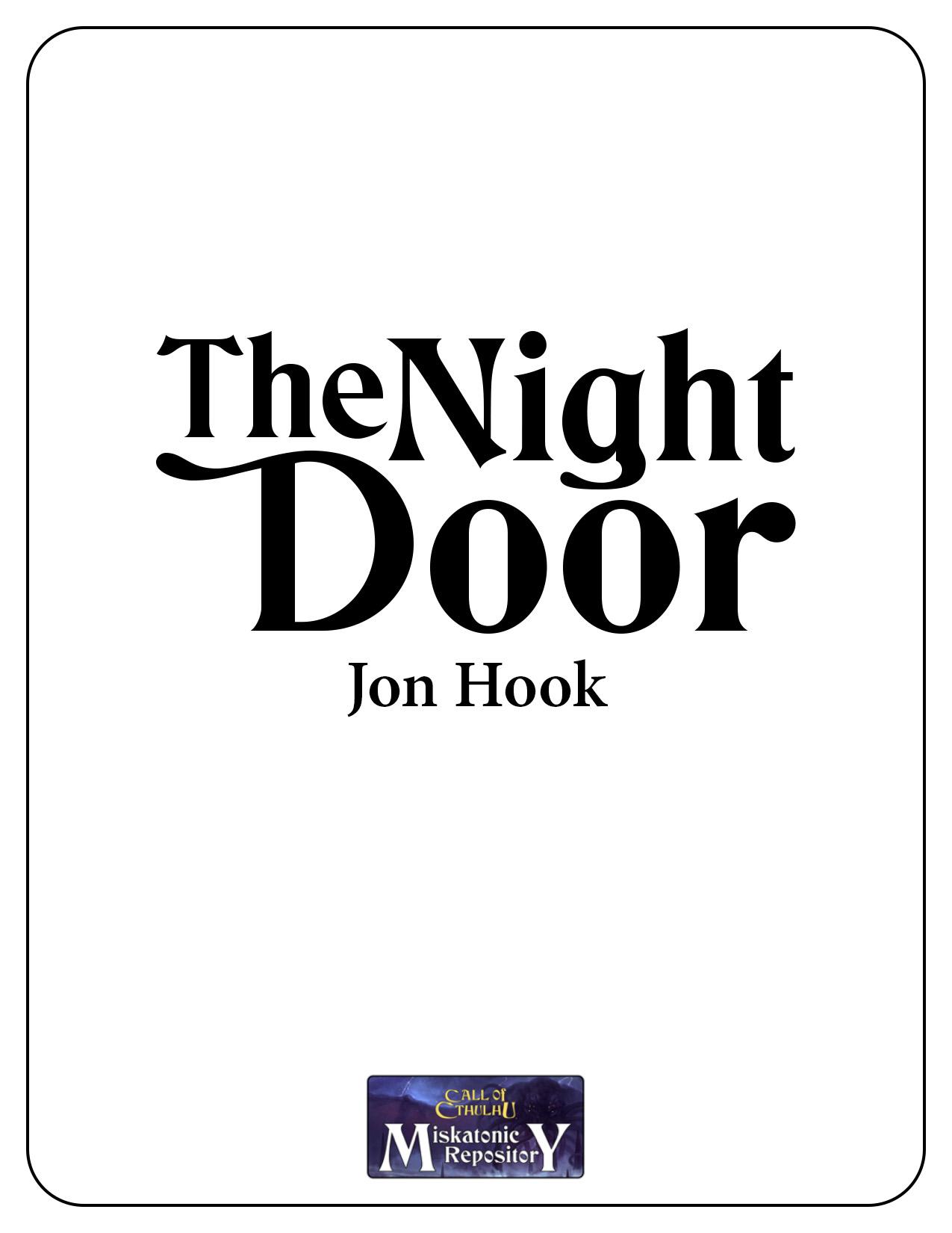 CoC - Miskatonic Repository