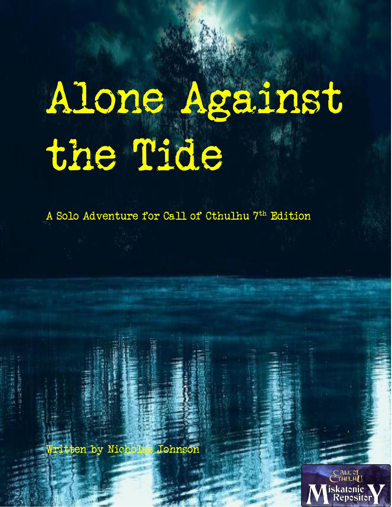 CoC - Miskatonic Repository