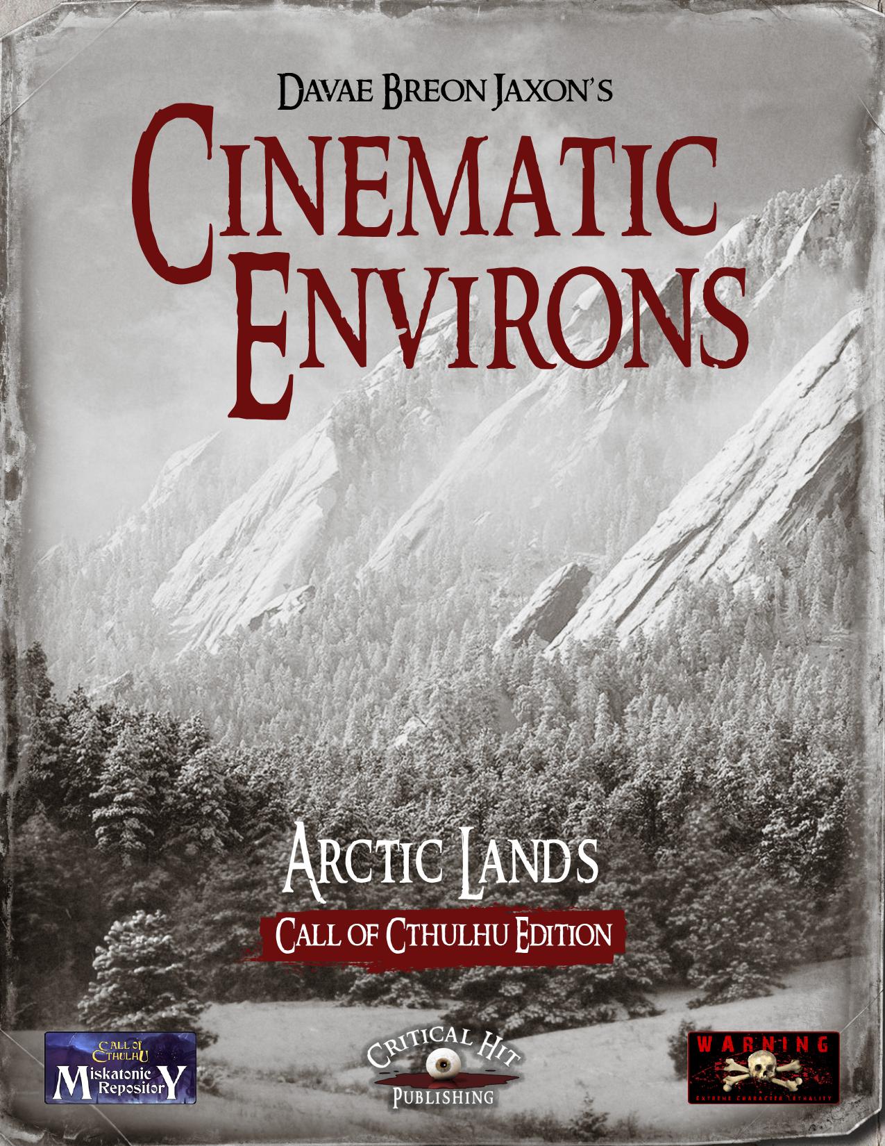 CoC - Miskatonic Repository - Cinematic Environs