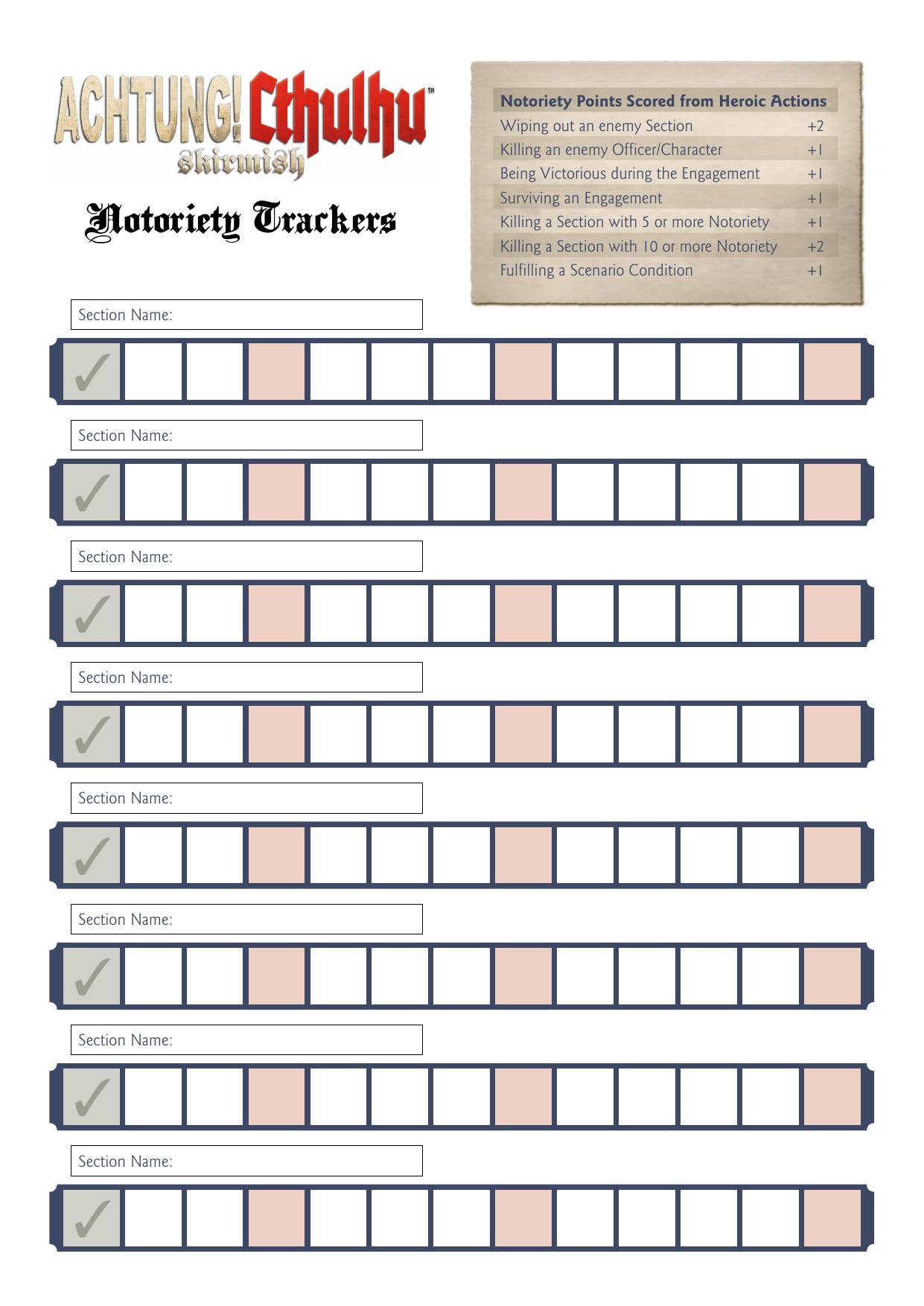 Achtung! Cthulhu Skirmish