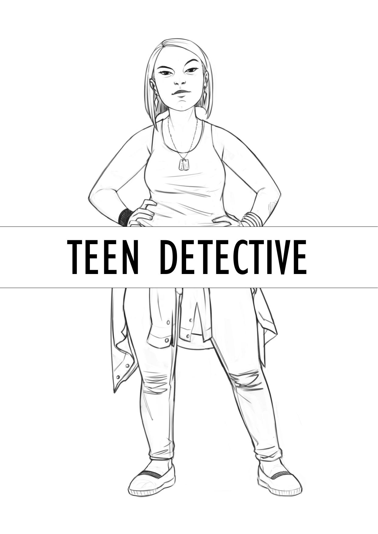 Teen Detective (Cthulhu Dark hack)