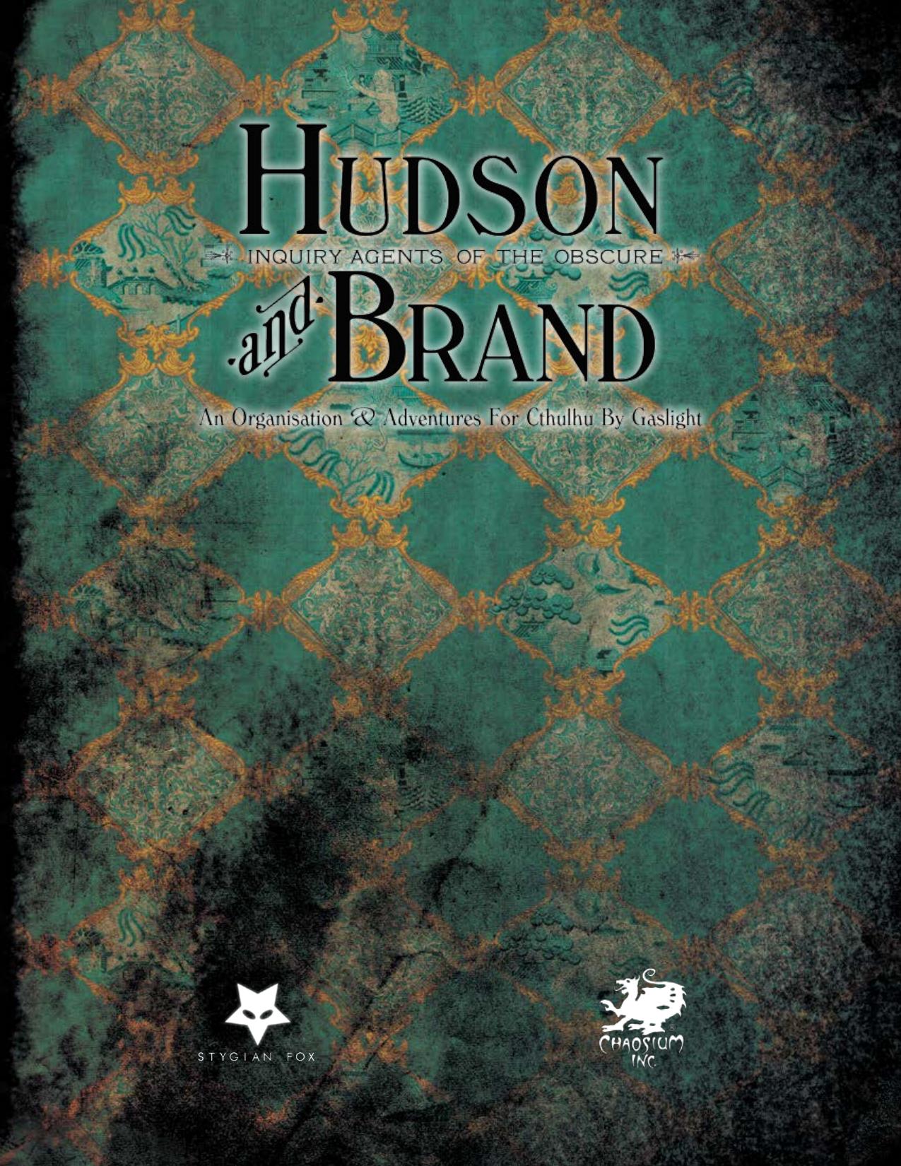 Cthulhu by Gaslight - Hudson & Brand