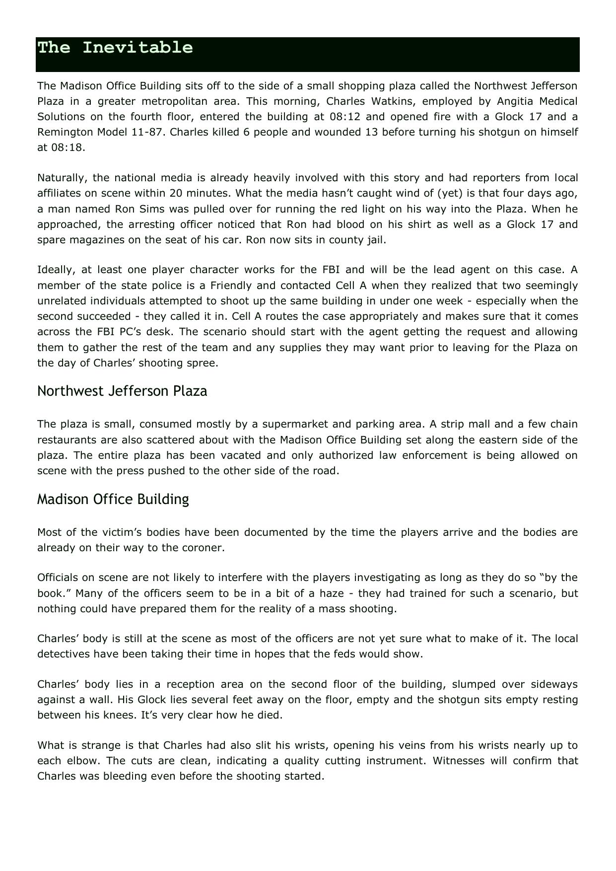 CoC - Delta Green - Adv