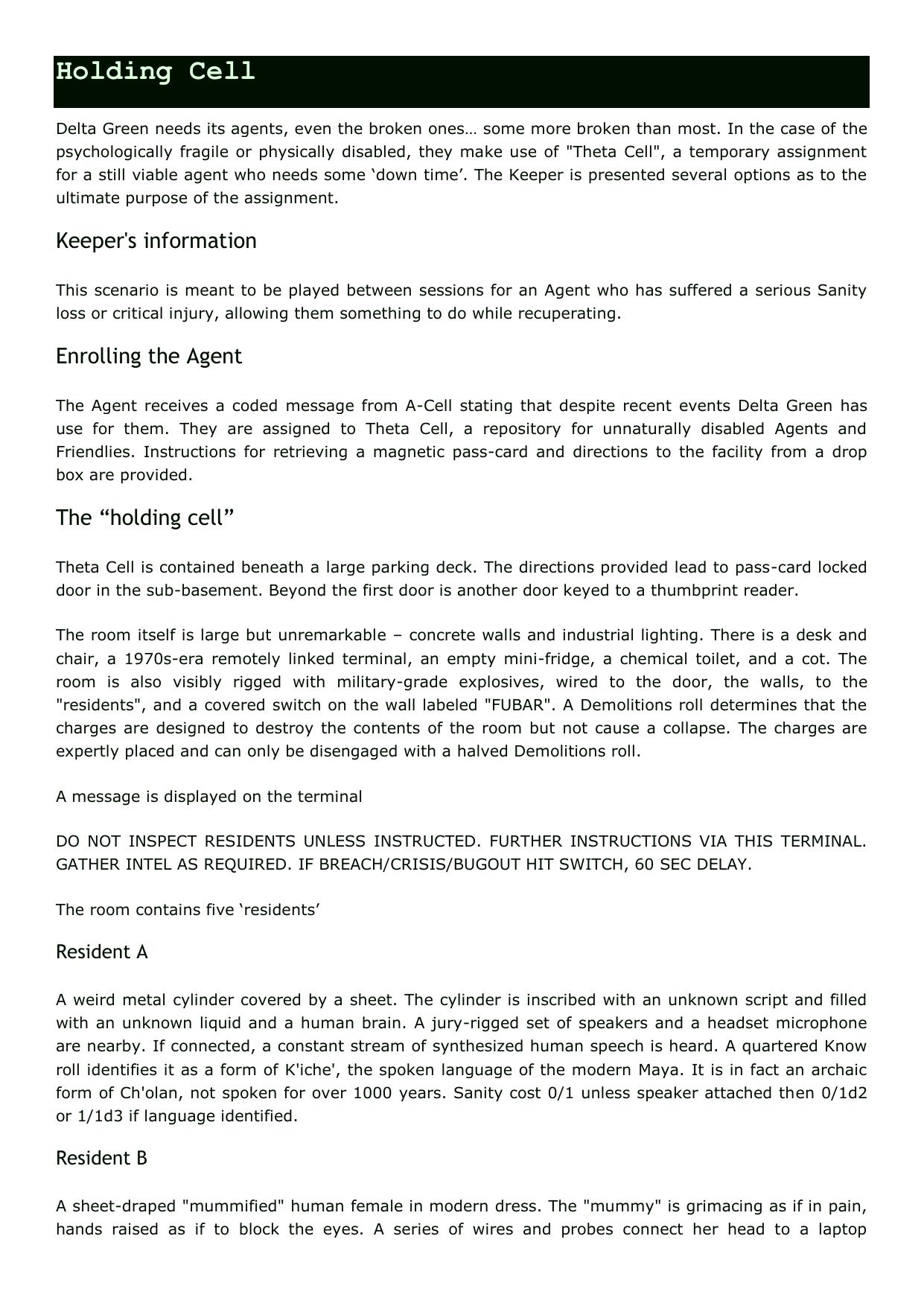 CoC - Delta Green - Adv