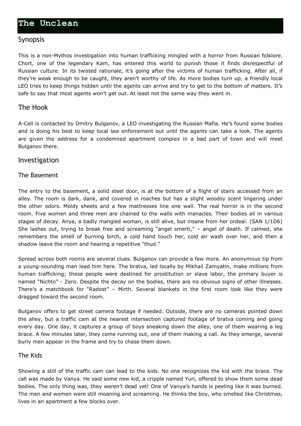 CoC - Delta Green - Adv