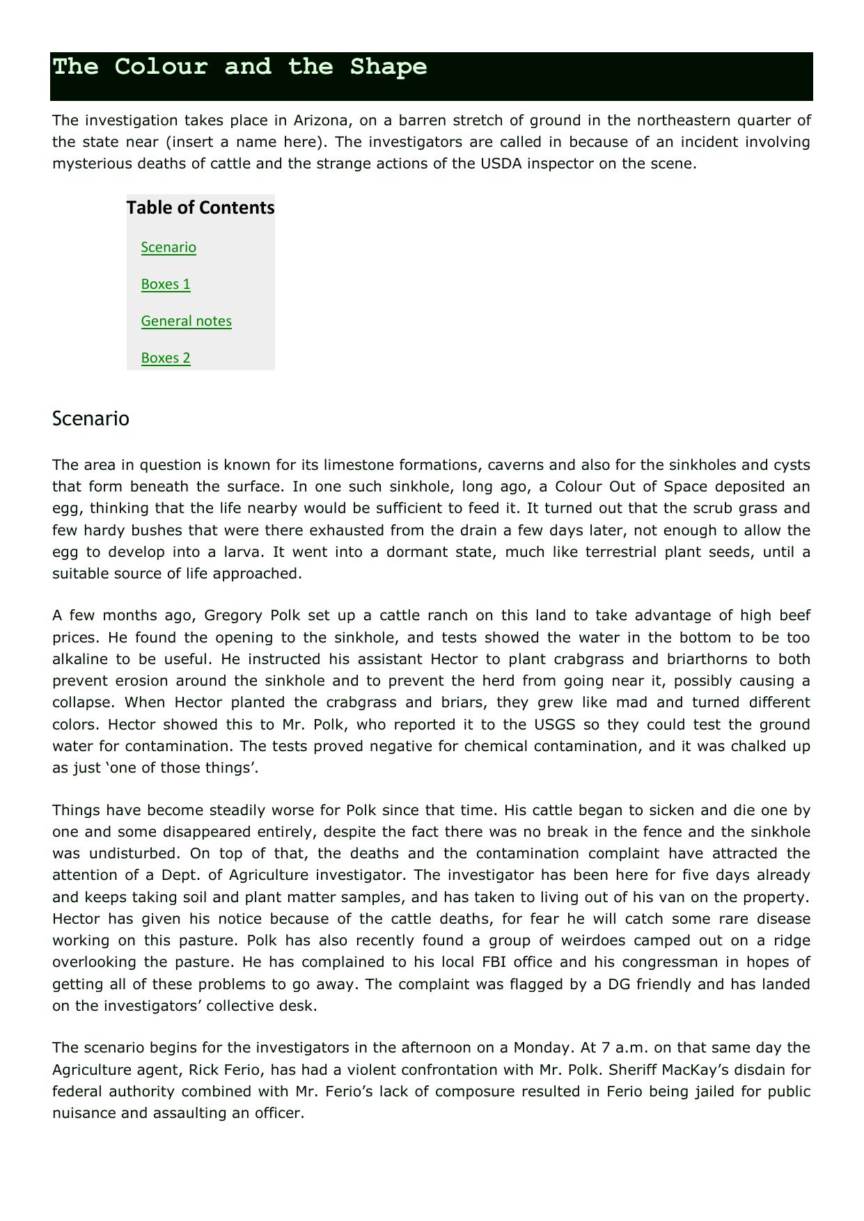 CoC - Delta Green - Adv