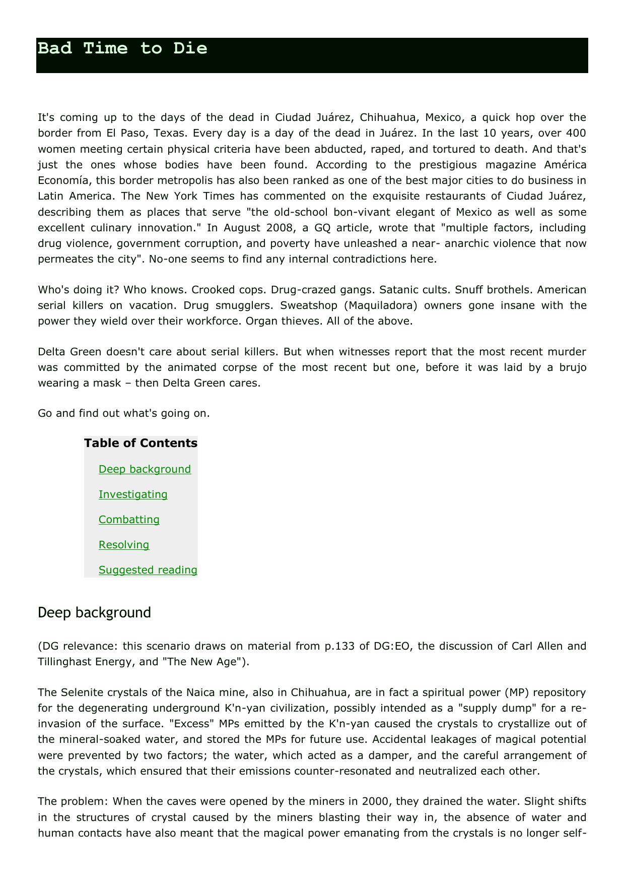 CoC - Delta Green - Adv