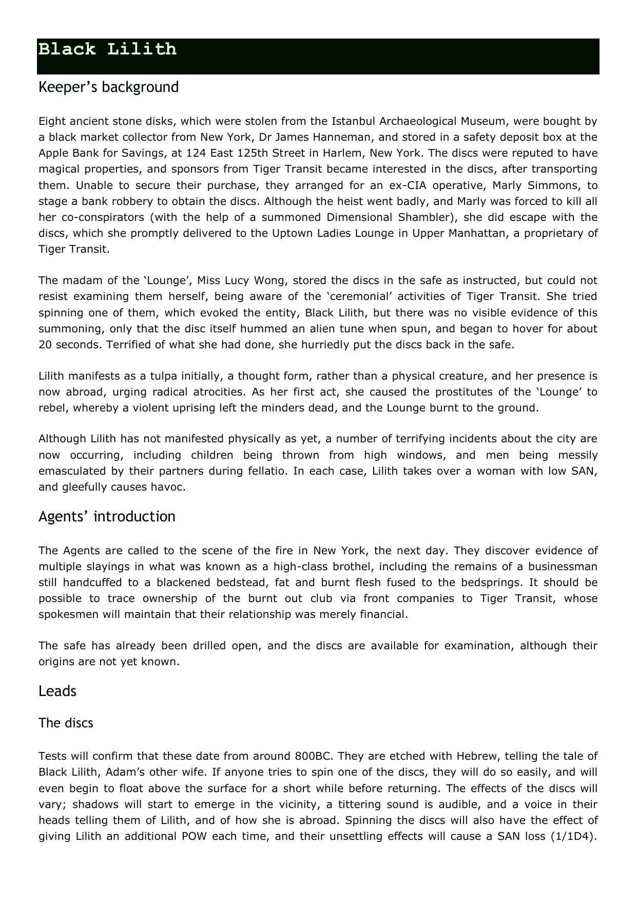 CoC - Delta Green - Adv