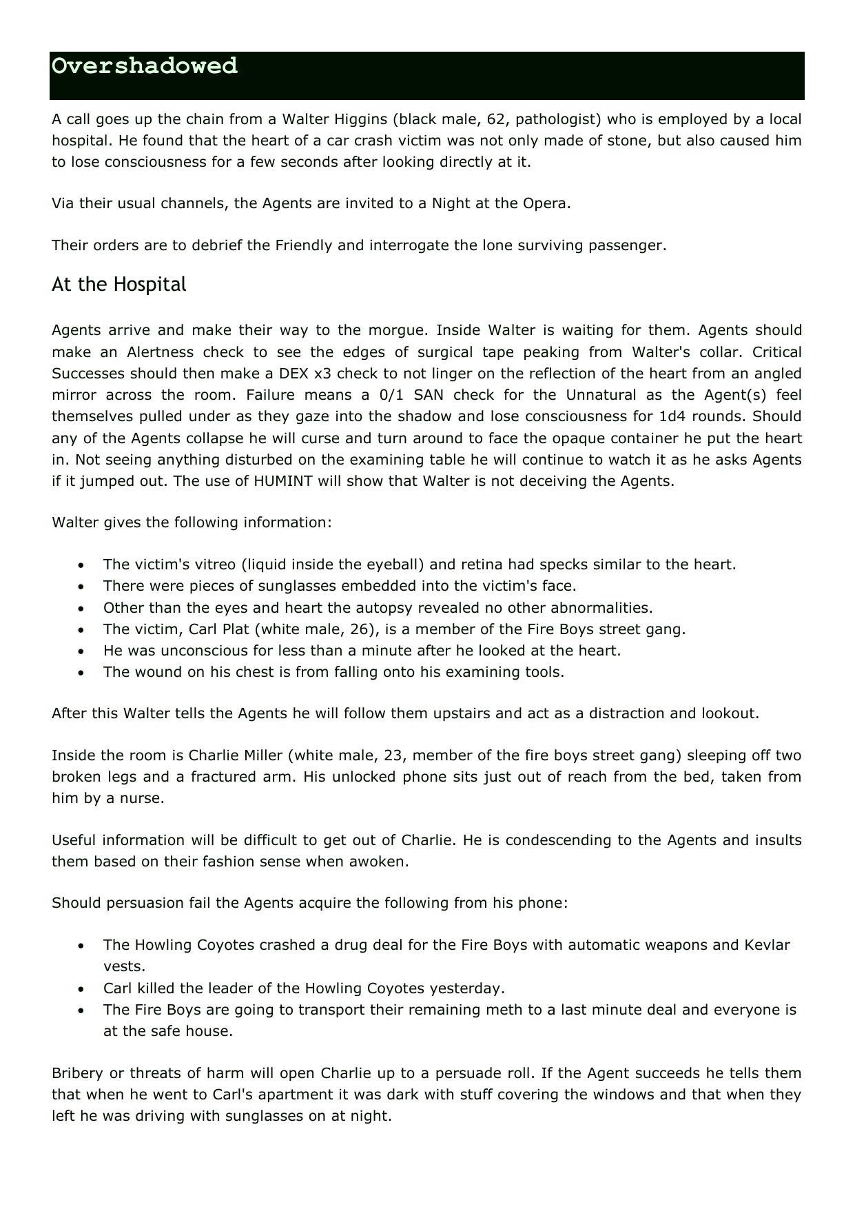 CoC - Delta Green - Adv