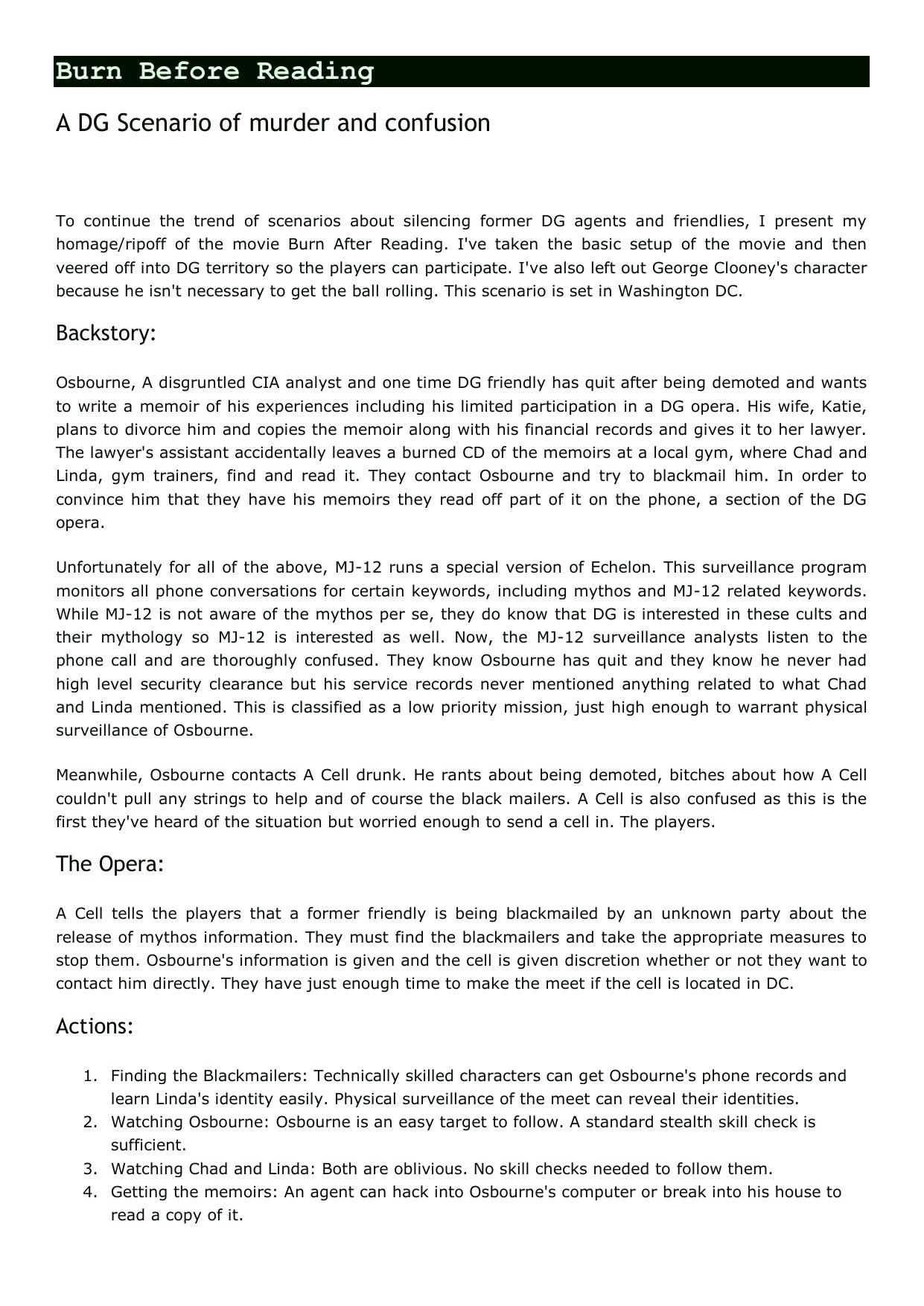 CoC - Delta Green - Adv