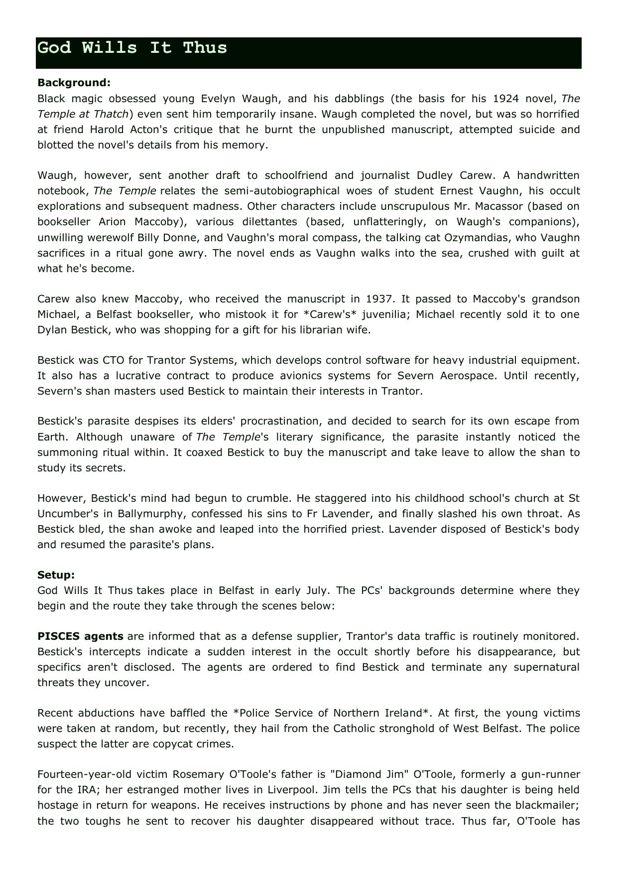 CoC - Delta Green - Adv