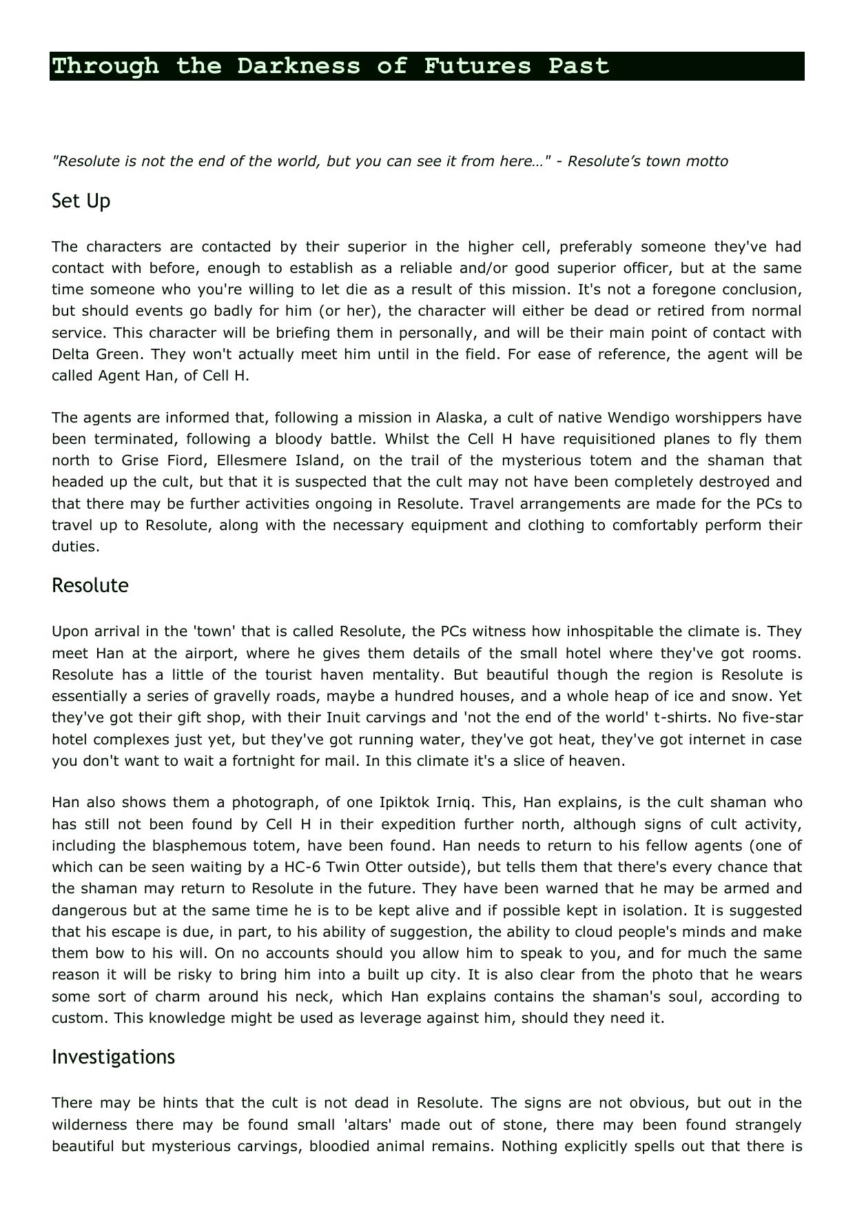 CoC - Delta Green - Adv