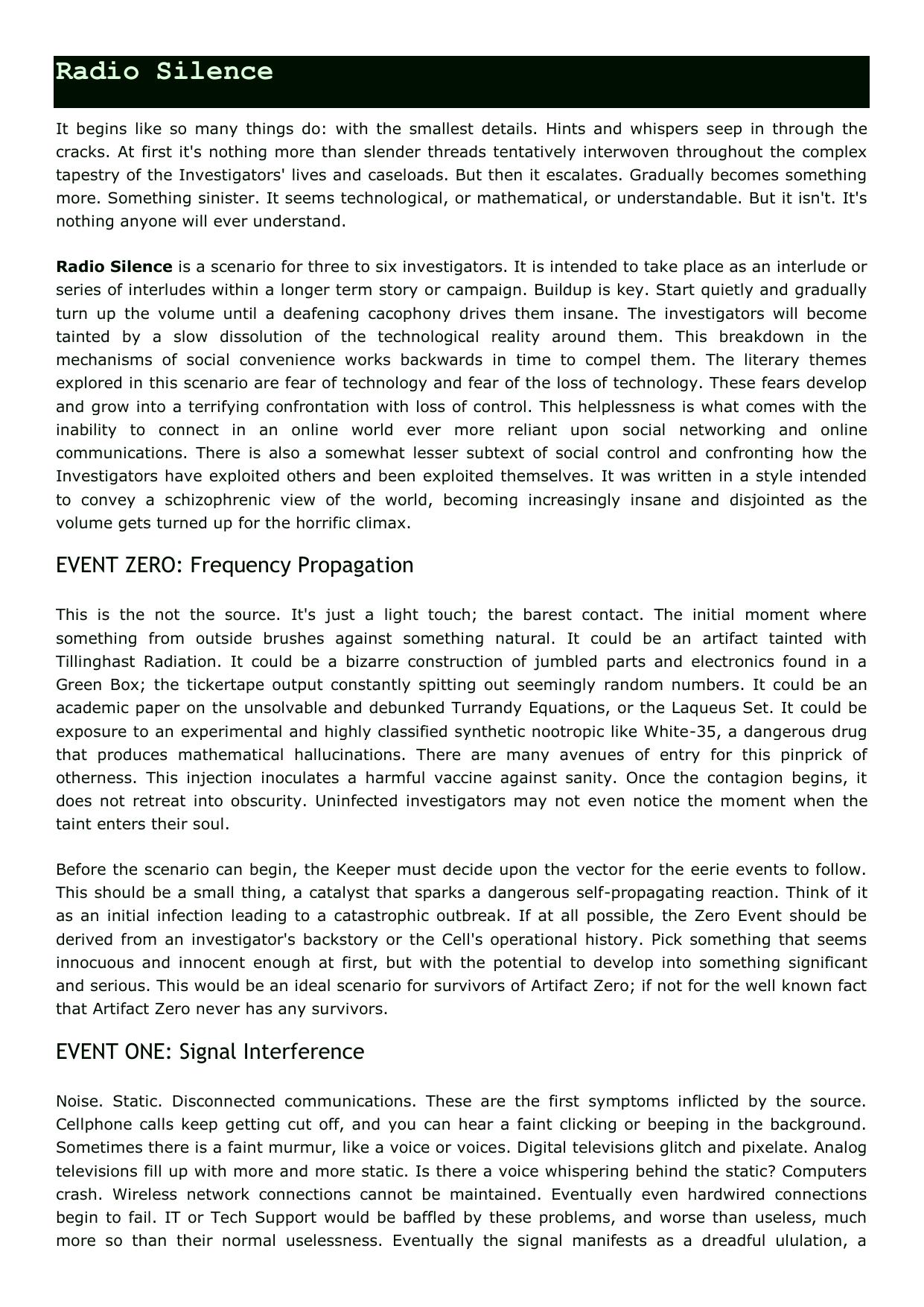 CoC - Delta Green - Adv