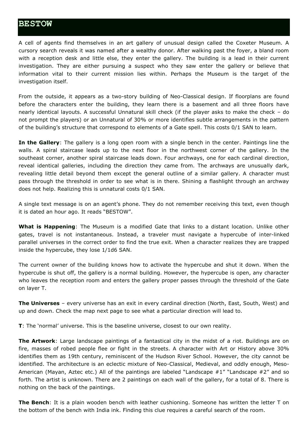 CoC - Delta Green - Adv