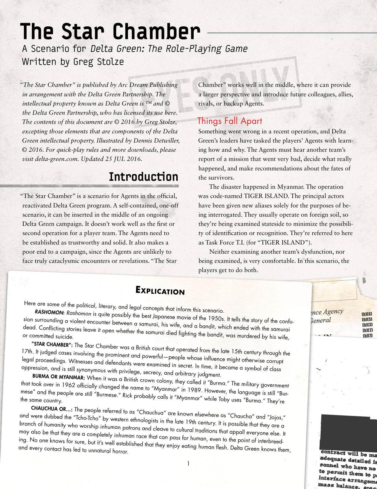 CoC - Delta Green - Adv