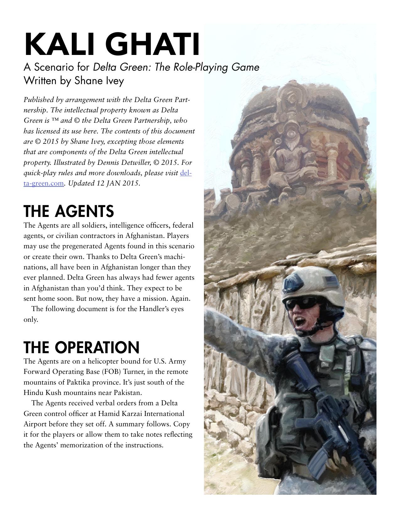 CoC - Delta Green - Adv