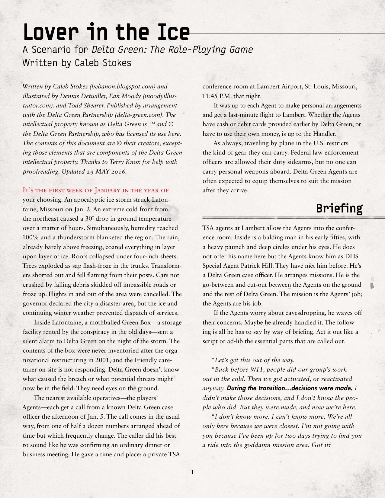 Delta Green RPG - Adv