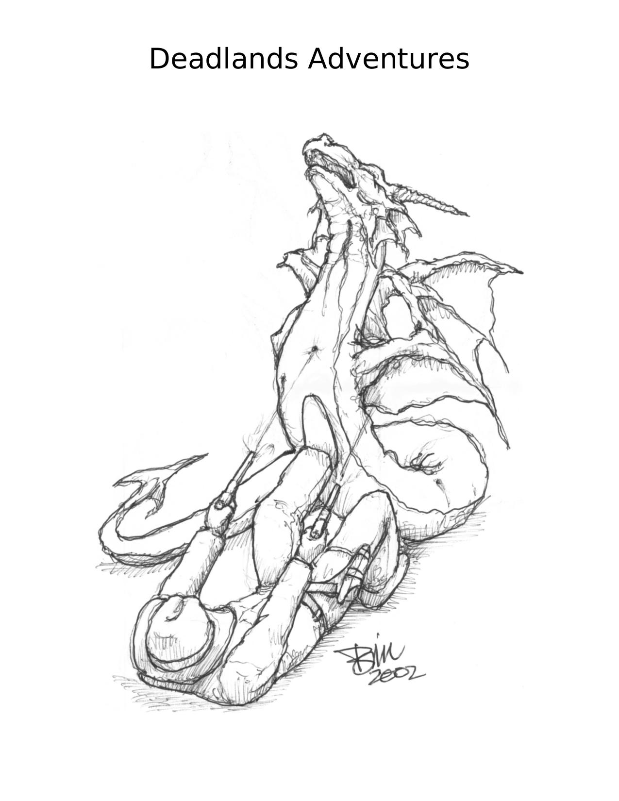 Deadlands Adventures