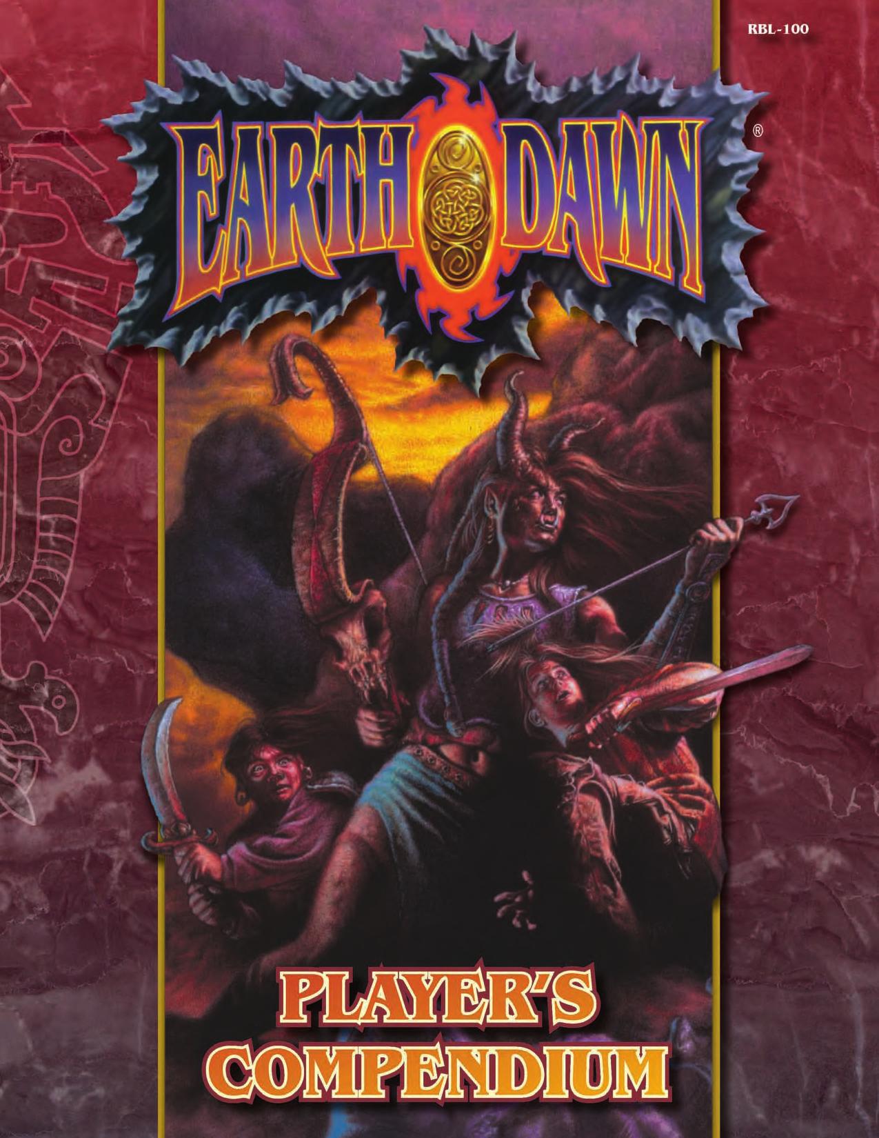 EARTHDAWN PLAYER'S COMPENDIUM