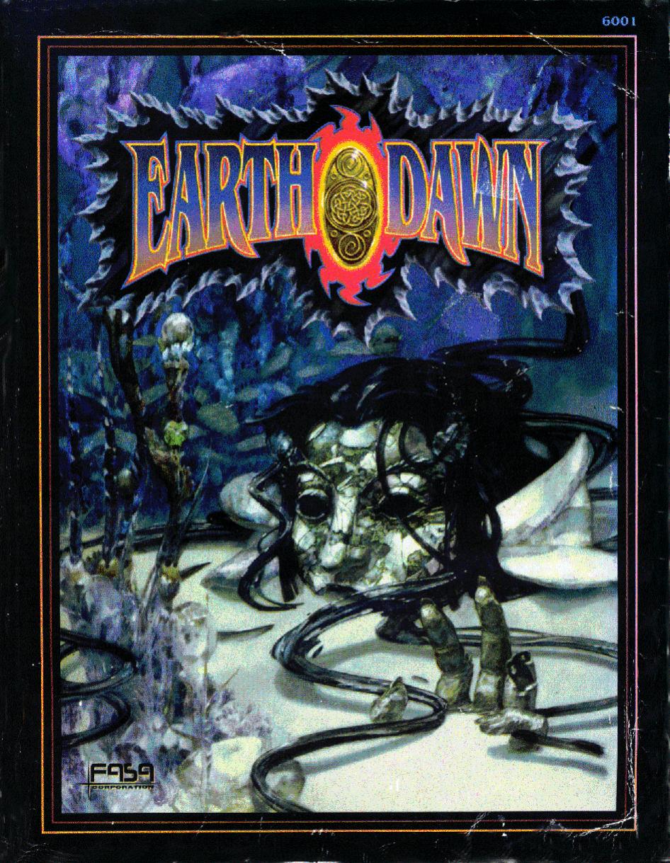 6001 Earthdawn Main Rules