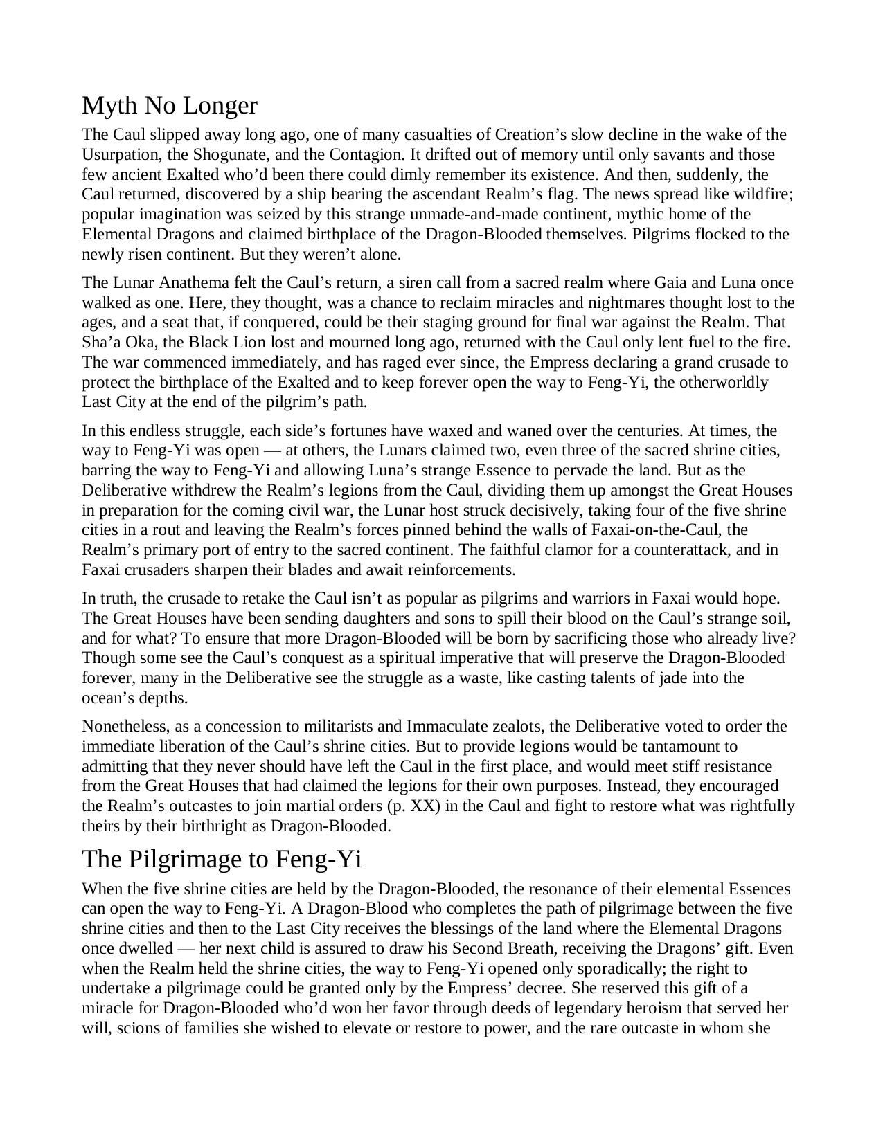 Dragonblooded KS 4.5 Caul