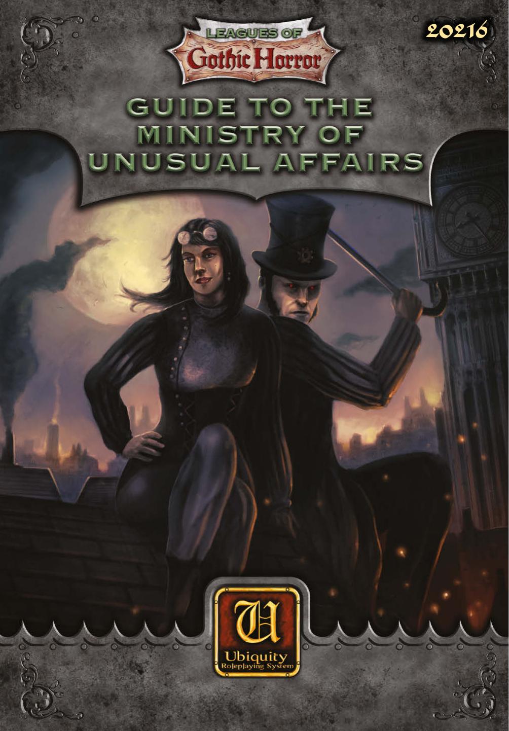 Guide To The Ministry Of Unusual Affairs